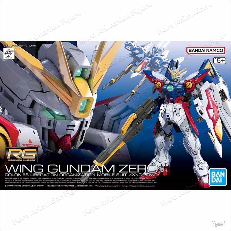 Model Kit Wing Zero - ชุดโมเดลของแท้จาก Bandai GUNDAM RG 1/144 WING