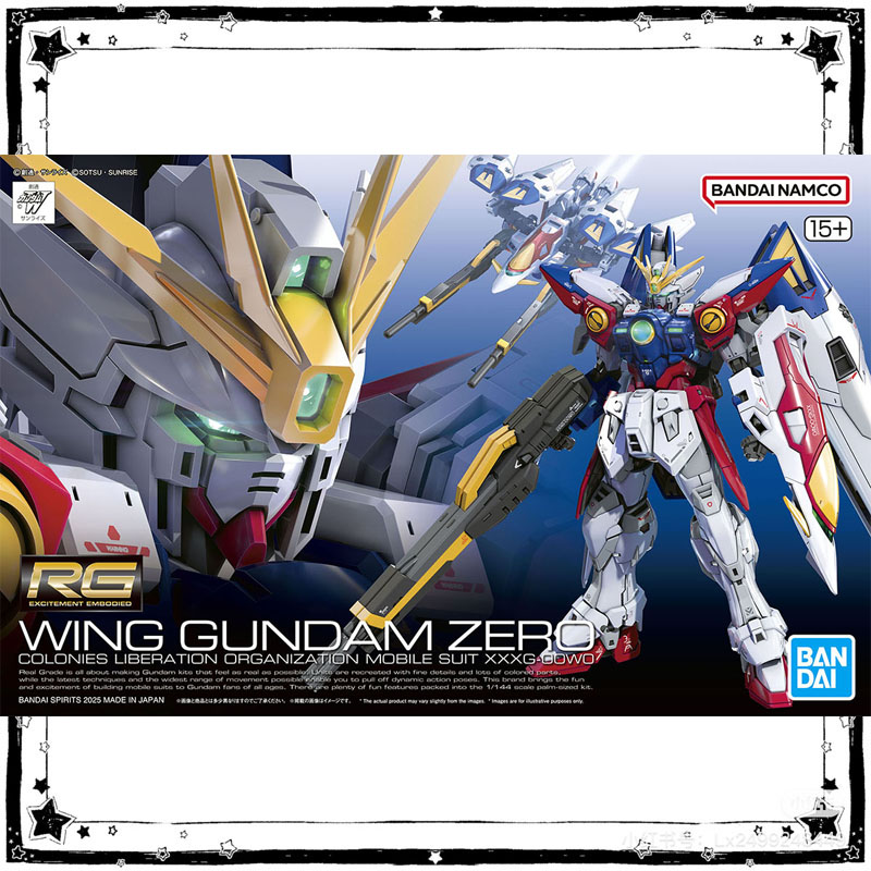 Model Kit Wing Zero - มีสินค้าในสต็อก ชุดประกอบโมเดลกันดั้ม แบนได รุ่น RG 1/144