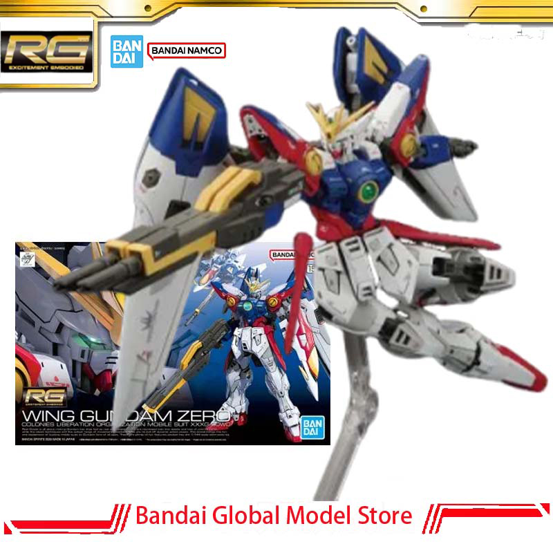 Model Kit Wing Zero - ชุดประกอบโมเดลของแท้ Bandai GUNDAM RG 1/144 XXXG-00W0