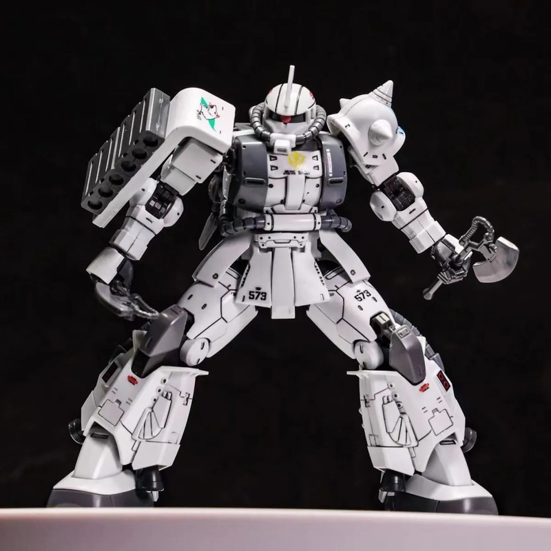 Model Kit Gundam Hg - GTO ซากุ 2 ไวท์ วูล์ฟ ชิน