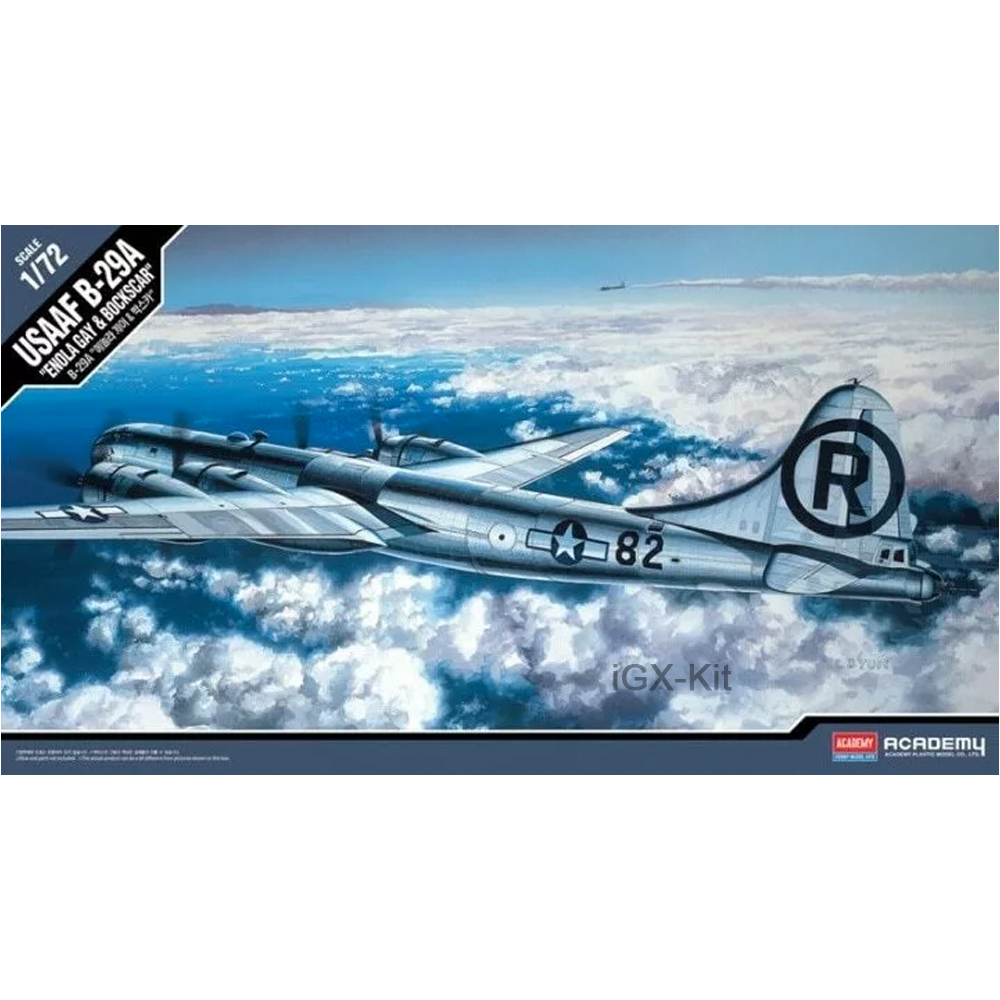Model Kit Academy - อะคาเดมี่ 12528 1:72 สเกล USAAF B29