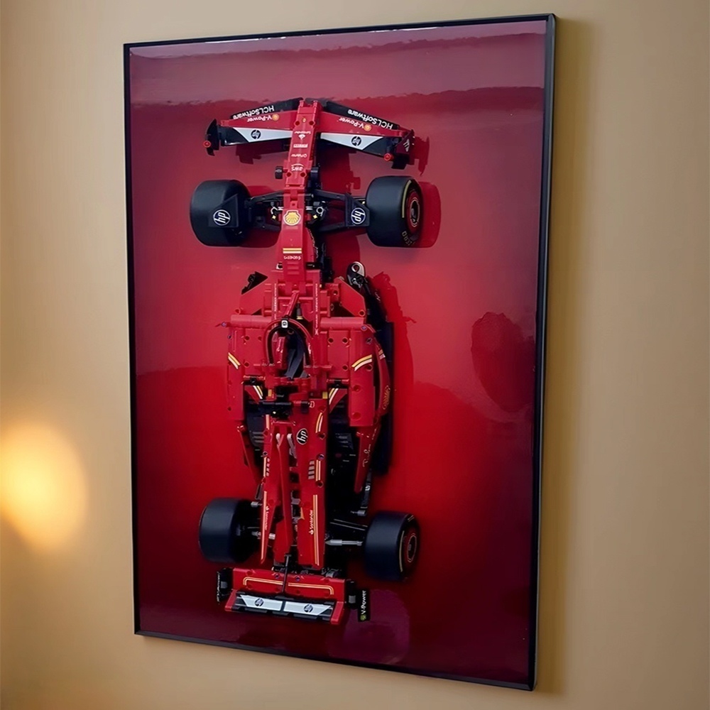 Model Kit Ferrari - ใหม่ แผงแสดงผลสำหรับเลโก้ 42207 เฟอร์รารี่ เอสเอฟ-24 เอฟ