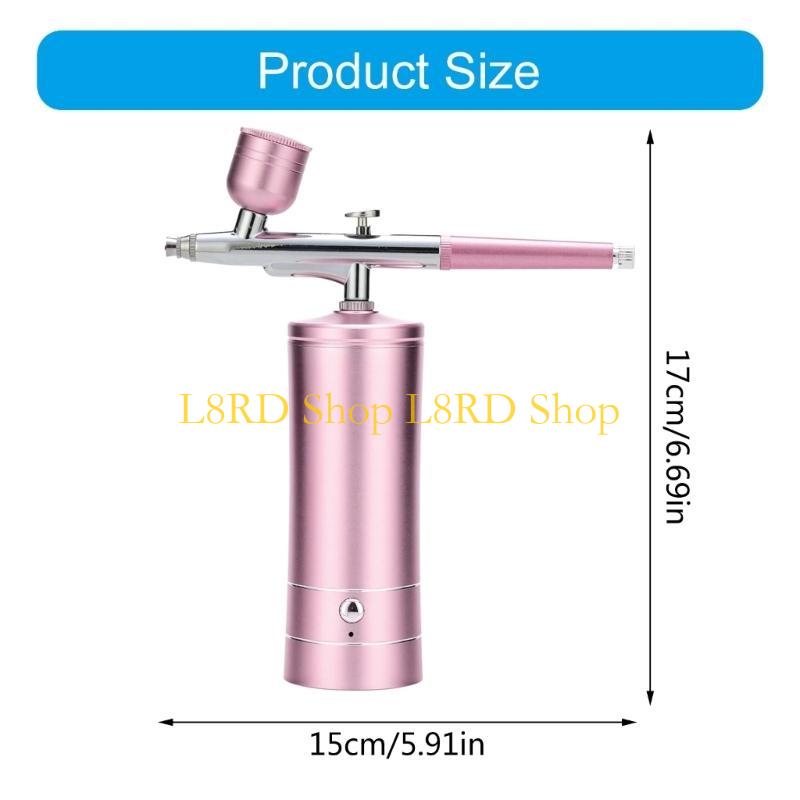 L8RD ไร้สาย Air แปรงปืน 0.3mm  - Airbrush Compressor Kit บทวิจารณ์และราคา