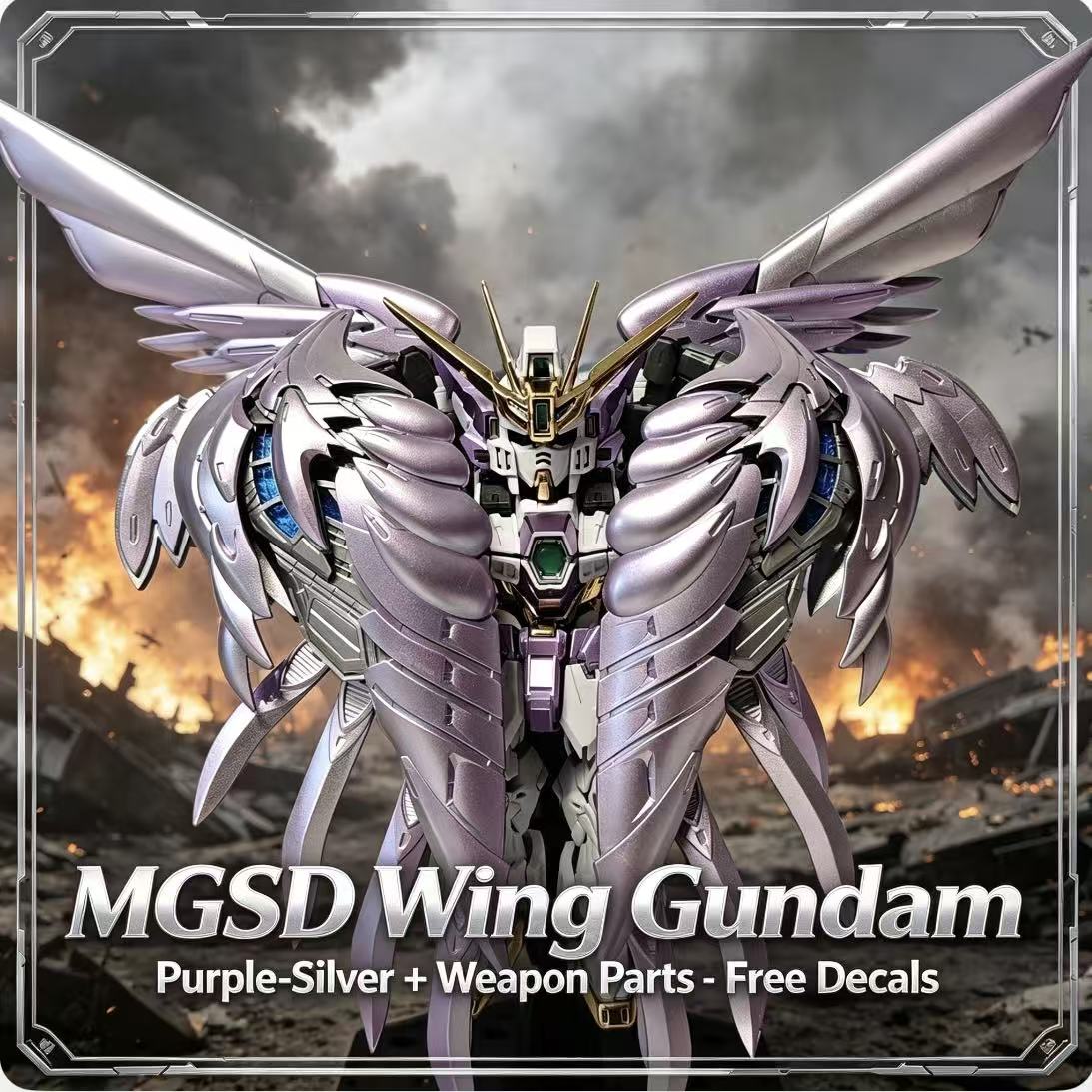 โมเดล Mgsd Wing สีม่วงเงิน Xxx - Model Kit Wing Zero บทวิจารณ์และราคา