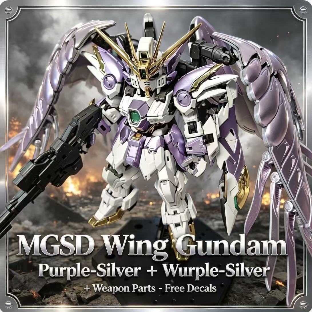 โมเดล Mgsd Wing สีม่วงเงิน Xxx - Model Kit Wing Zero บทวิจารณ์และราคา