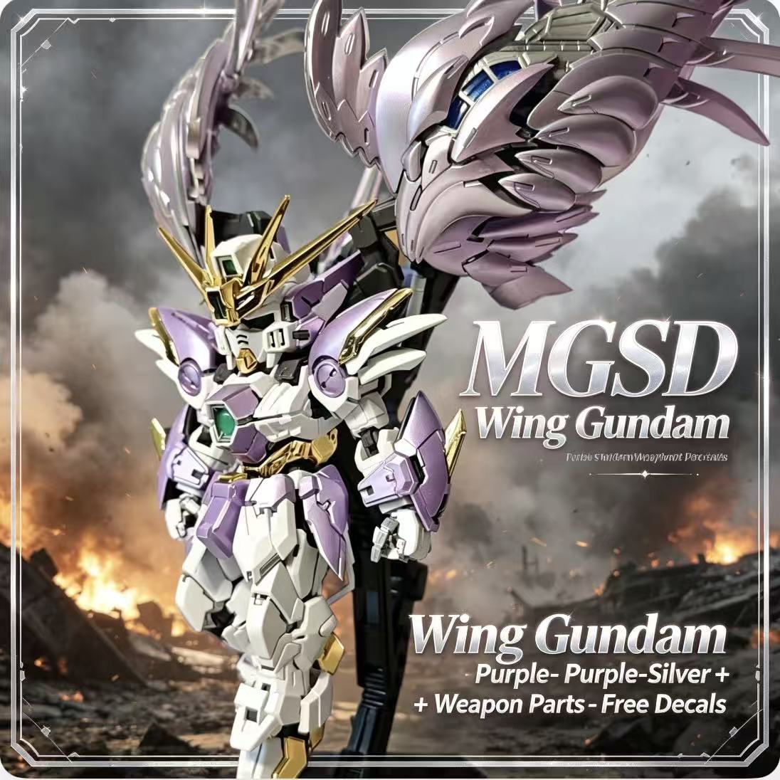 โมเดล Mgsd Wing สีม่วงเงิน Xxx - Model Kit Wing Zero บทวิจารณ์และราคา