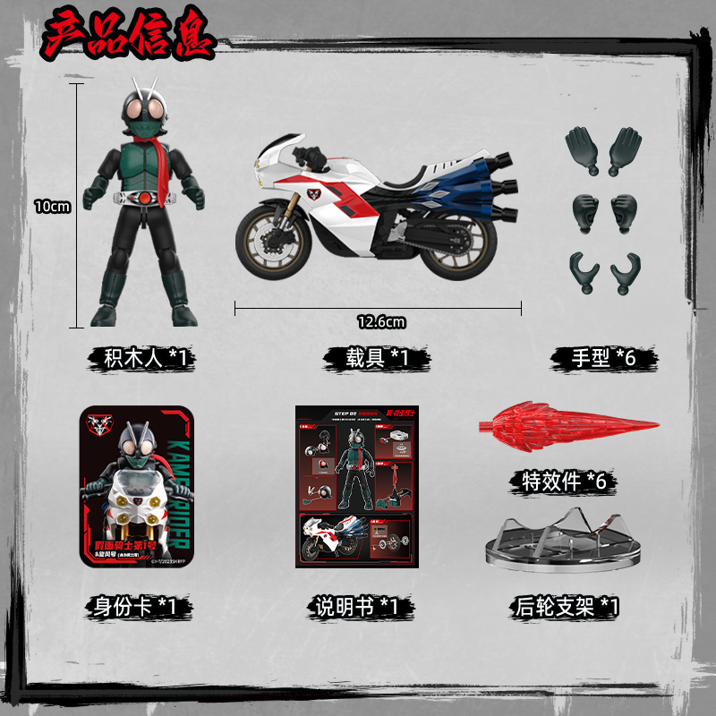 ฟิกเกอร์แอ็คชั่น Blokees Kamen - Model Kit Kamen Rider บทวิจารณ์และราคา