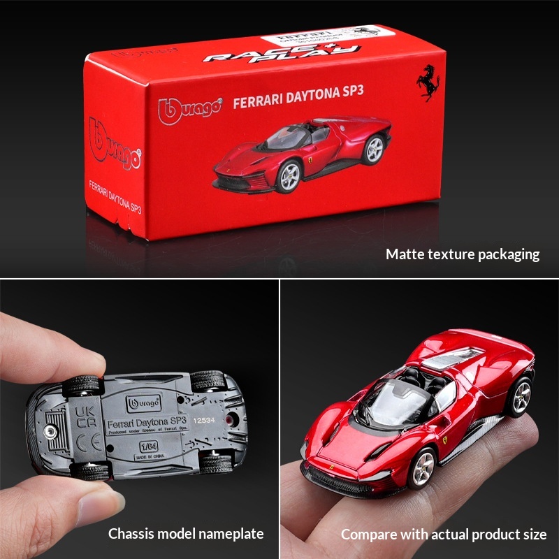 รถโมเดลเฟอร์รารี่ไดแคสต์ สเกล  - Model Kit Ferrari บทวิจารณ์และราคา