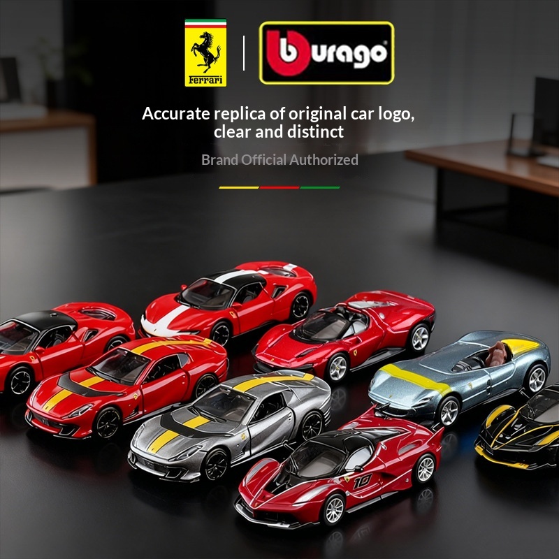 รถโมเดลเฟอร์รารี่ไดแคสต์ สเกล  - Model Kit Ferrari บทวิจารณ์และราคา