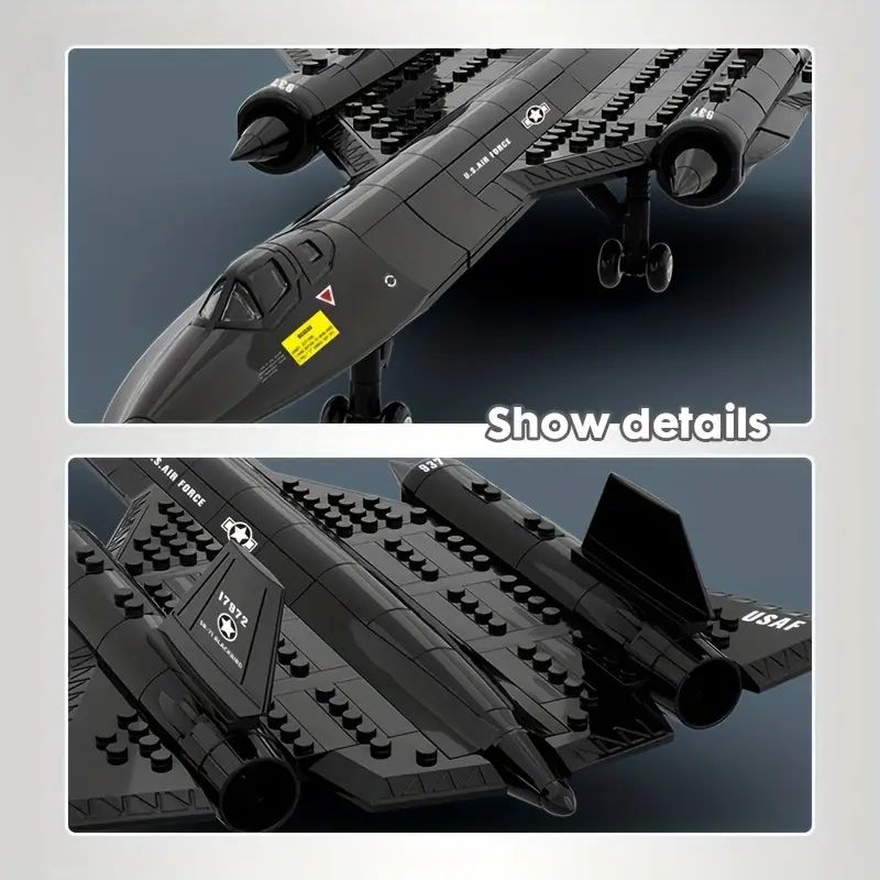ทหาร SR-71 Blackbird เครื่องบิ - Model Kit Ferrari บทวิจารณ์และราคา