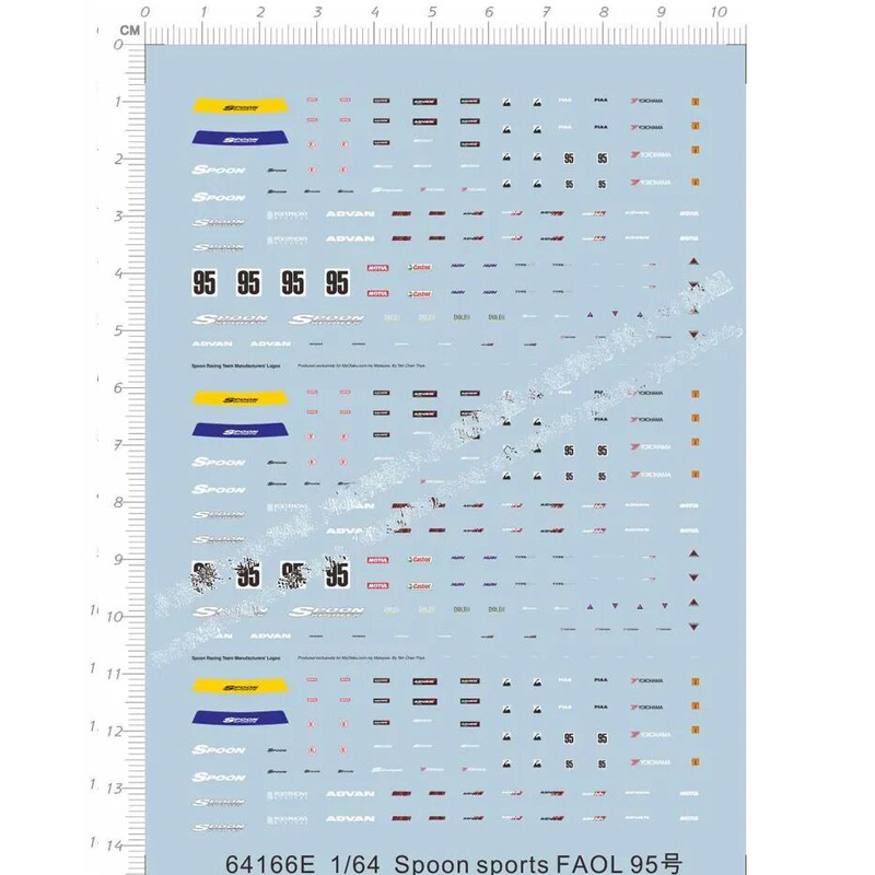 ช้อน1/64กีฬา faol 95ชุดรูปแบบร - Model Kit Water Decal บทวิจารณ์และราคา