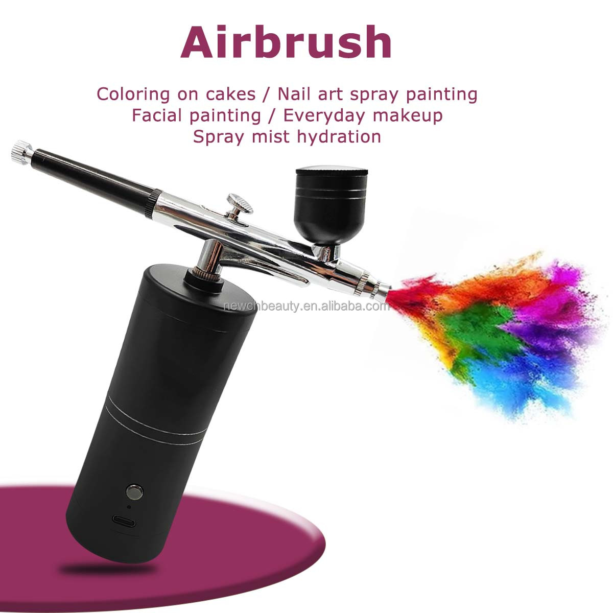 ชุดแอร์บรัชไร้สายพร้อมคอมเพรสเ - Airbrush Compressor Kit บทวิจารณ์และราคา
