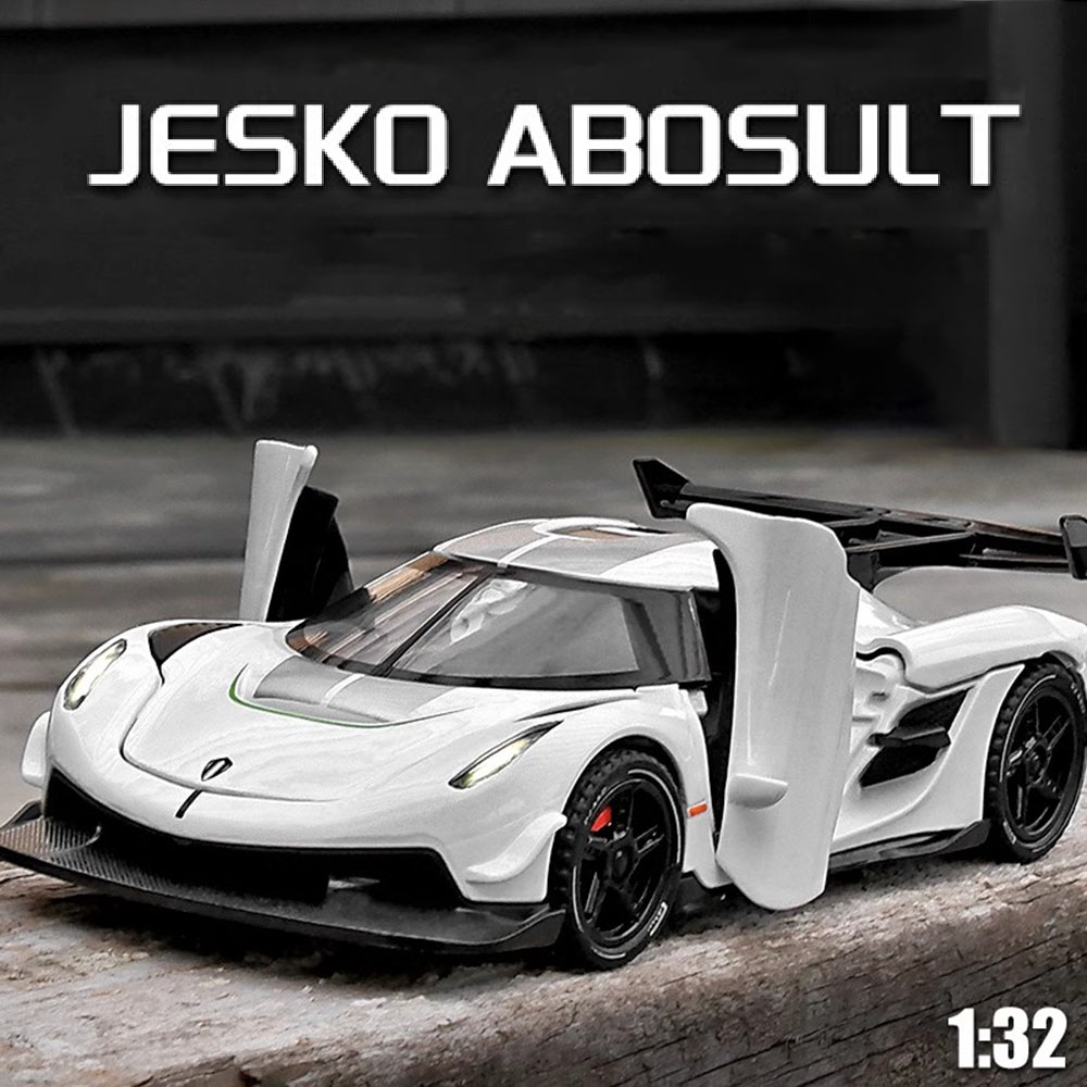 ขนาด 1:32 KNSG Jesko รถของเล่น - Model Kit Ferrari บทวิจารณ์และราคา