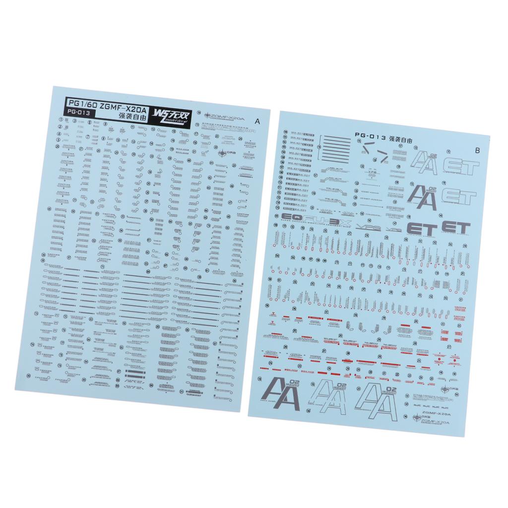 สติกเกอร์ติดโมเดลกระดาษลายวอเต - Model Kit Water Decal บทวิจารณ์และราคา