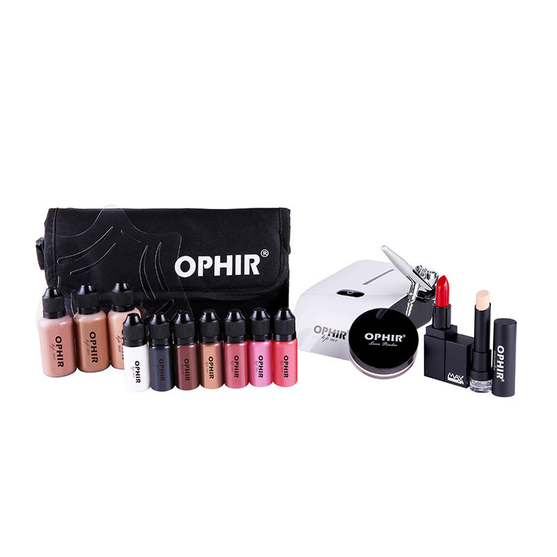 OPHIR Proแต่งหน้าตั้ง0.3มิลลิเ - Airbrush Compressor Kit บทวิจารณ์และราคา