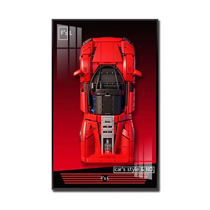 ใหม่กรอบรูปติดผนังเหมาะสำหรับ  - Model Kit Ferrari บทวิจารณ์และราคา