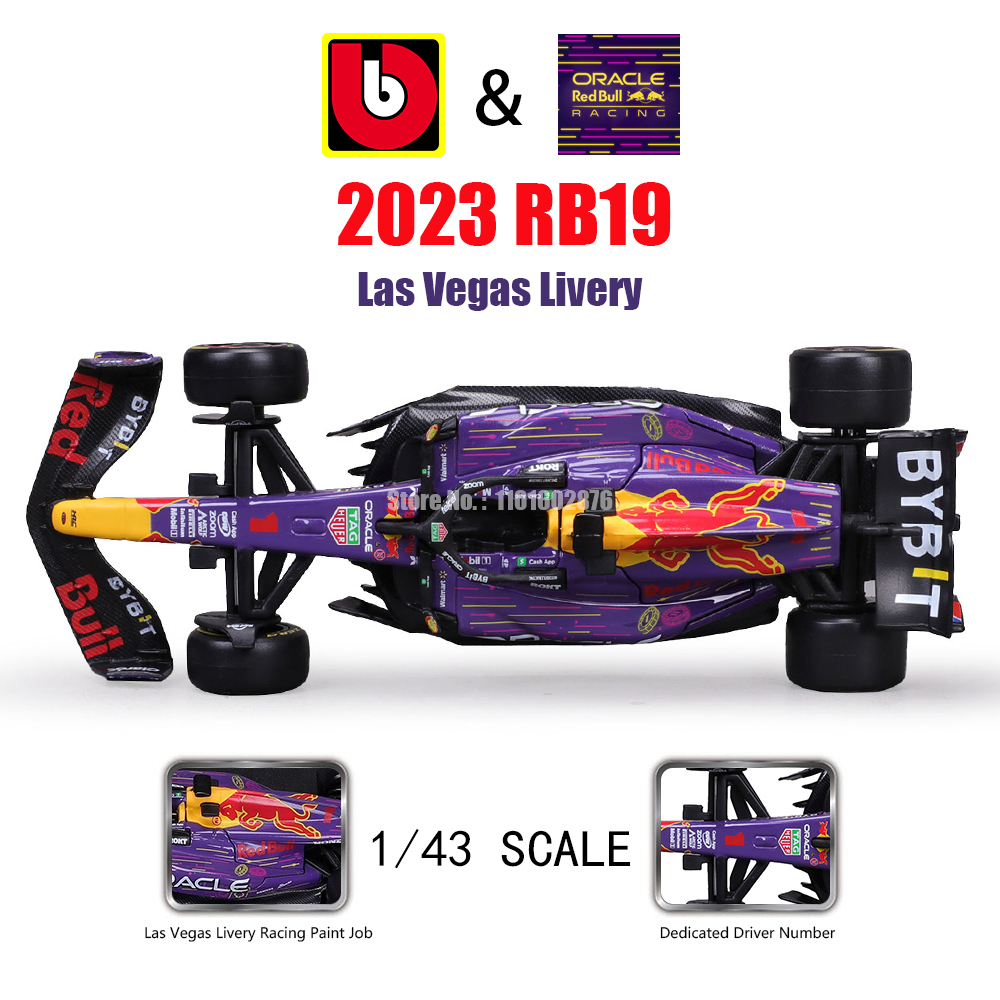 Bburago 1:43 2023 F1 Red Bull  - Model Kit Ferrari บทวิจารณ์และราคา