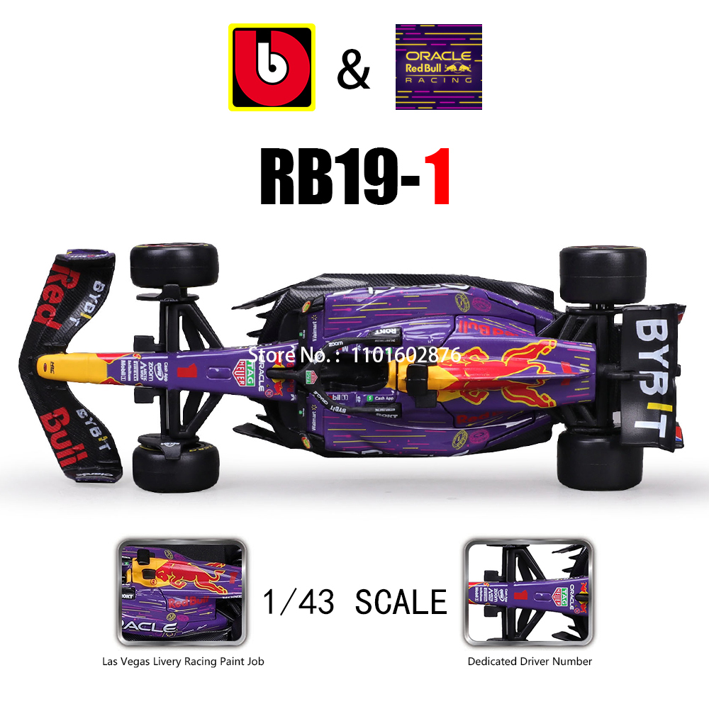 Bburago 1:43 2023 F1 Red Bull  - Model Kit Ferrari บทวิจารณ์และราคา