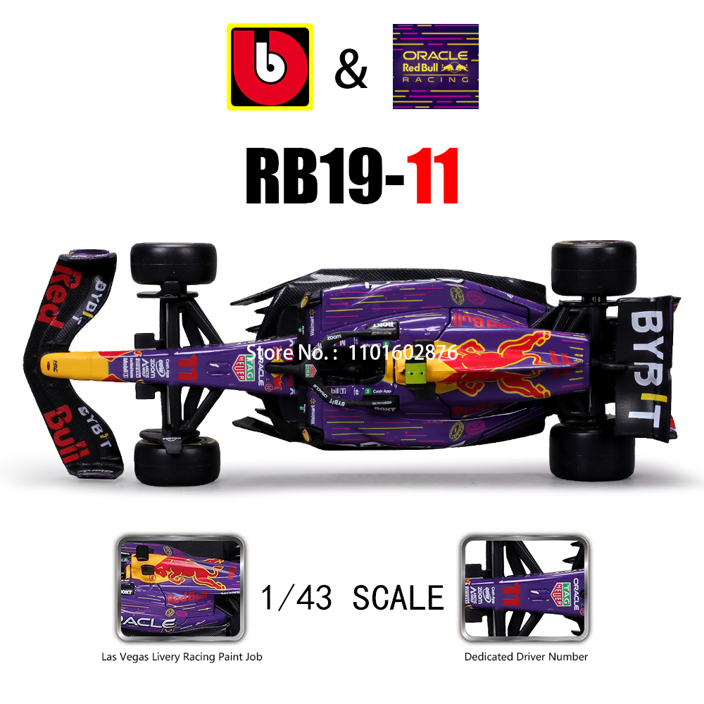 Bburago 1:43 2023 F1 Red Bull  - Model Kit Ferrari บทวิจารณ์และราคา