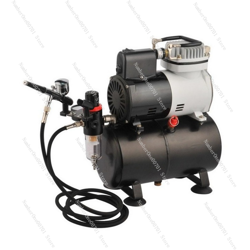 ชุดพ่นสีแอร์บรัช AF186 สำหรับง - Airbrush Compressor Kit บทวิจารณ์และราคา