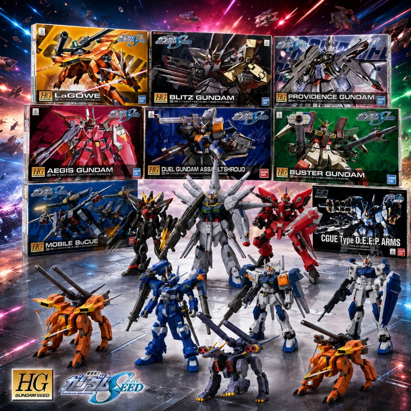 Bandai HG SEED 1/144 Blitz Aeg - Model Kit Gundam Hg บทวิจารณ์และราคา