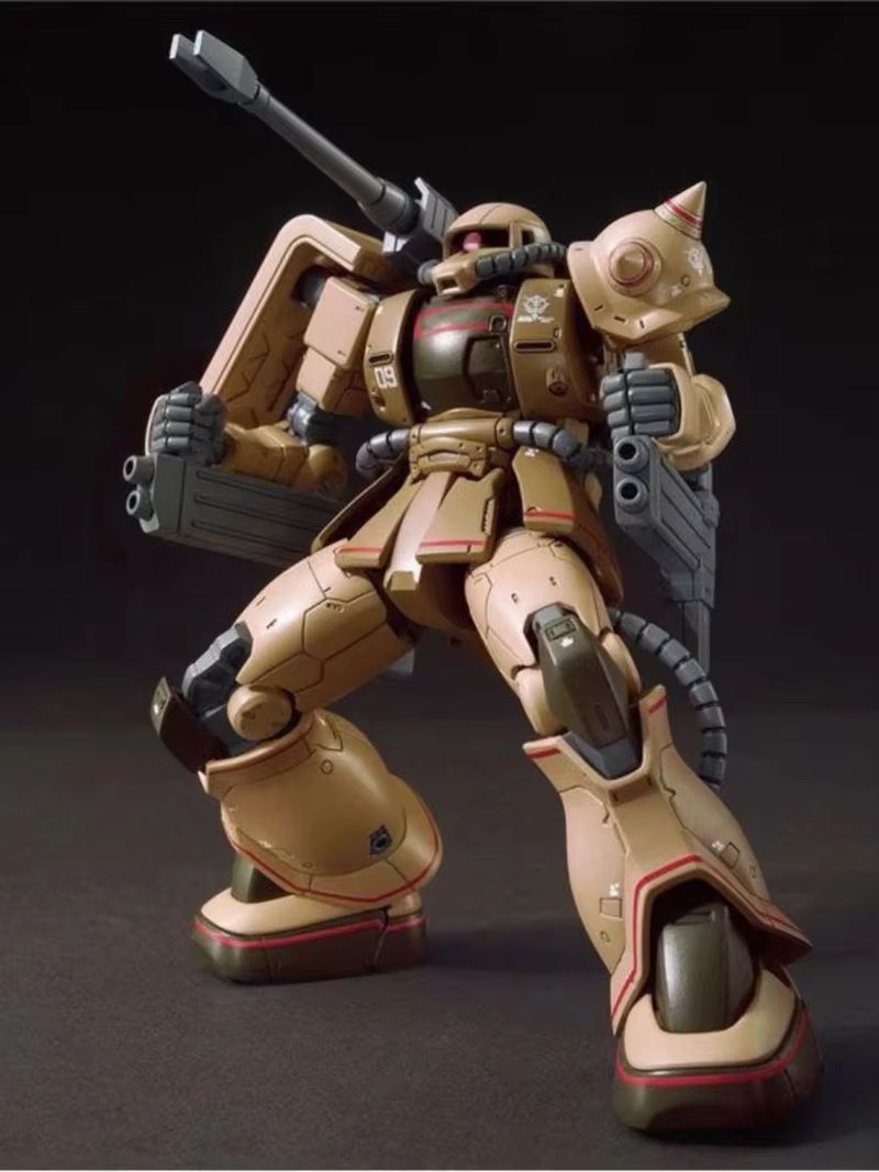 Hg 1/144 Gto Ms-06c-6/R6 Zaku  - Model Kit Gundam Hg บทวิจารณ์และราคา