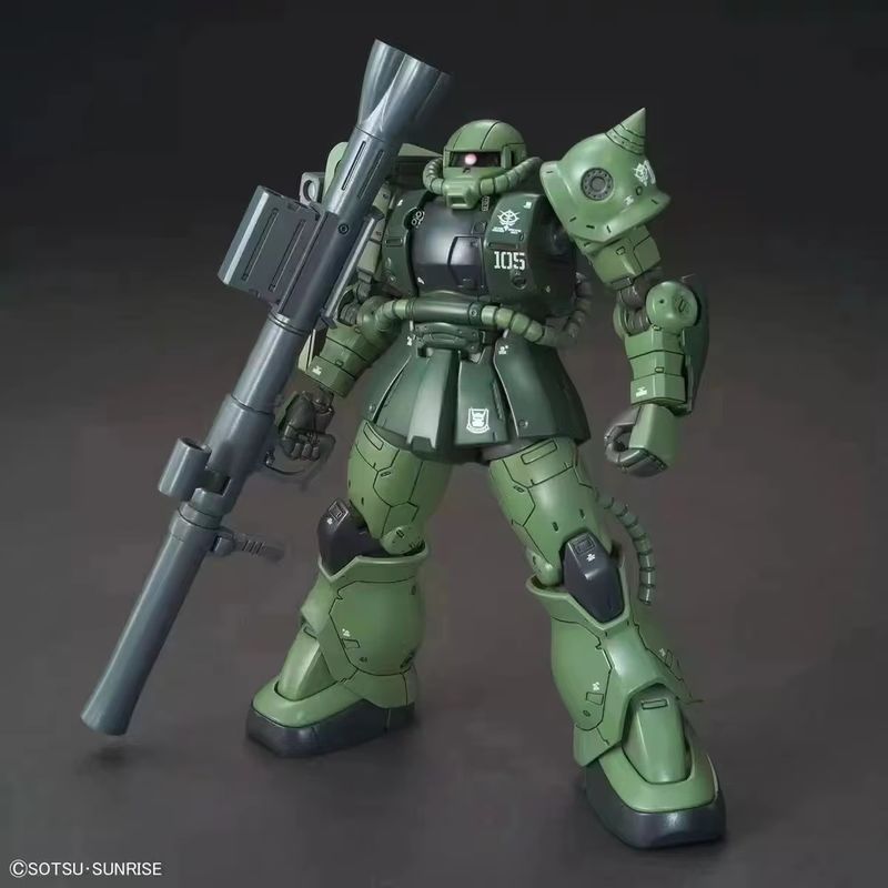 Hg 1/144 Gto Ms-06c-6/R6 Zaku  - Model Kit Gundam Hg บทวิจารณ์และราคา