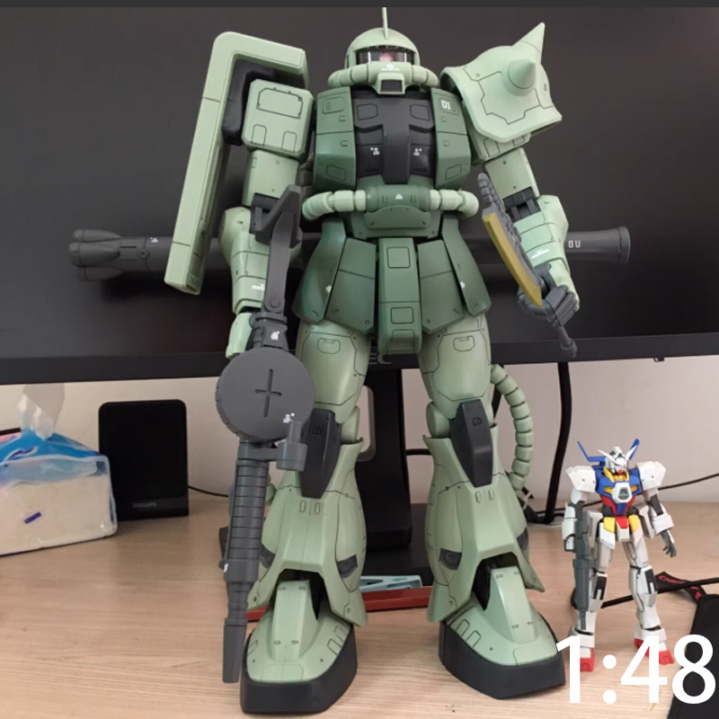 ชุดประกอบโมเดล MEGA Zaku II ขน - Model Kit Water Decal บทวิจารณ์และราคา