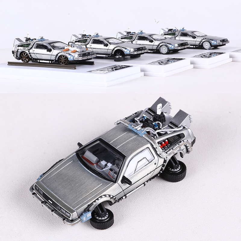 MJ 1:64 DeLorean DMC I II III  - Model Kit Ferrari บทวิจารณ์และราคา