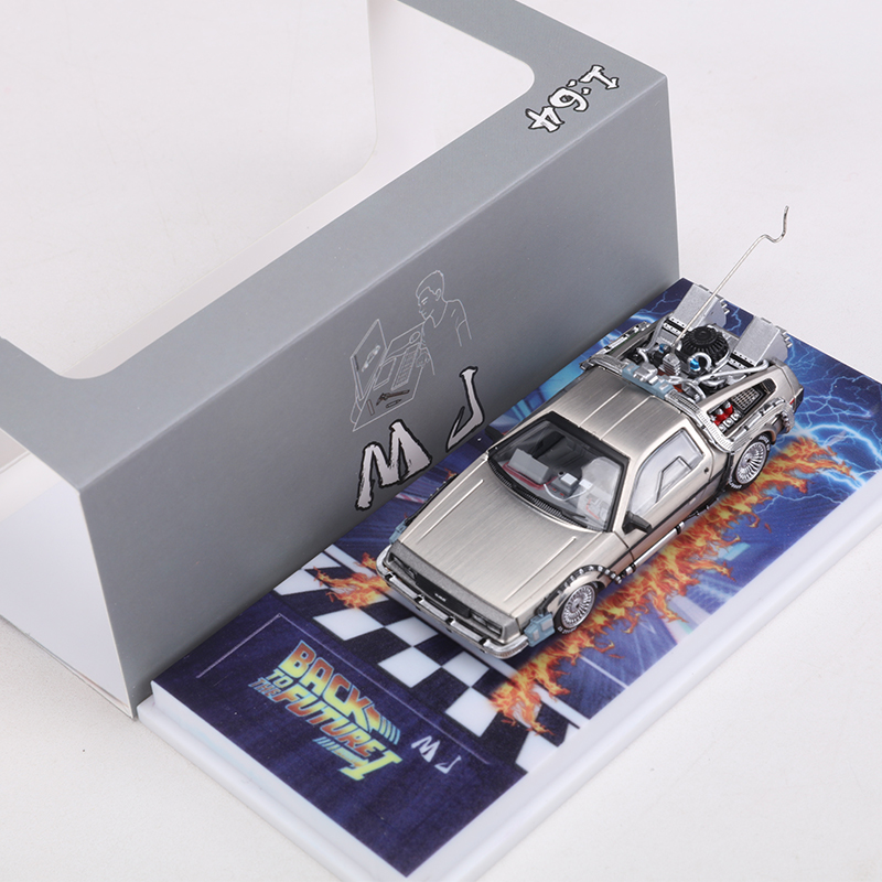 MJ 1:64 DeLorean DMC I II III  - Model Kit Ferrari บทวิจารณ์และราคา